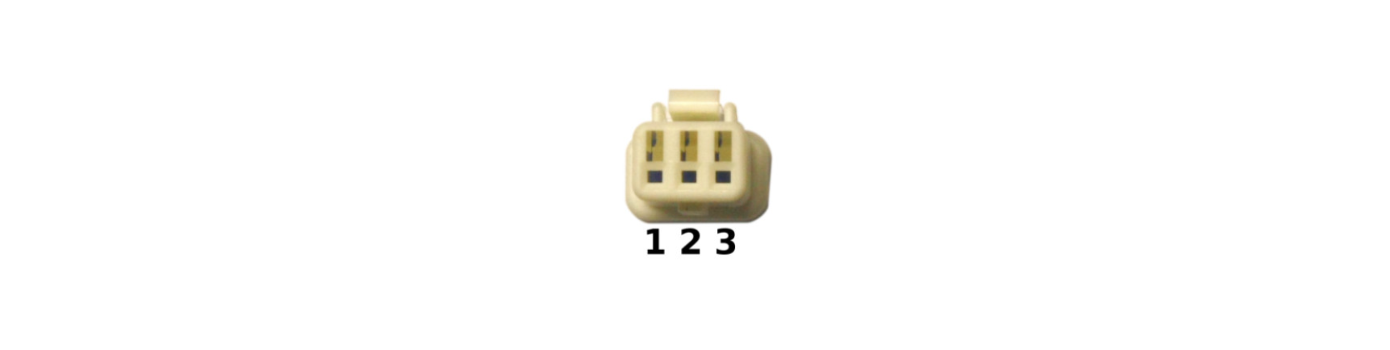 3-pin connector