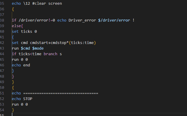 Formatting example