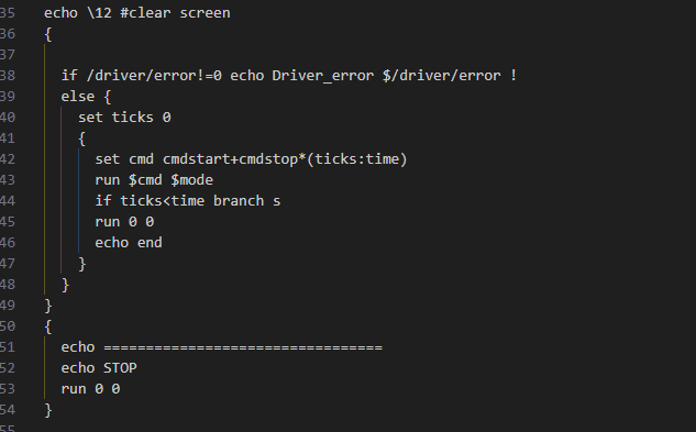 Highlighting example