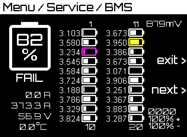 Service BMS 1
